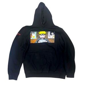 Black Graphic Naruto Hoodie